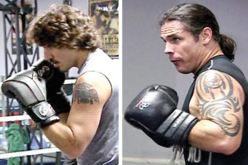 Liberal MP Justin Trudeau, left, and Conservative Senator Patrick Brazeau, right, will fight in a charity boxing match. SCREENSHOTS